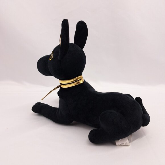 Anubis The Afterlife Egyptian Ancient God Black And Gold Plush Stuffed Animal - Picture 3 of 15